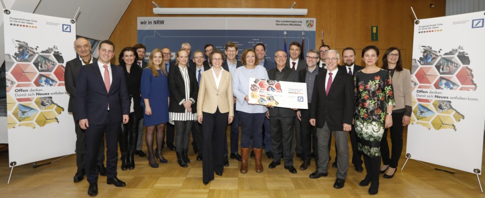 Preisträgerempfang der Staatskanzlei des Landes NRW am 23.11.2017 (Deutschland – Land der Ideen / Sabine Grothues)